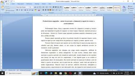 Măsuri de de creştere a productivitatii angajatilor