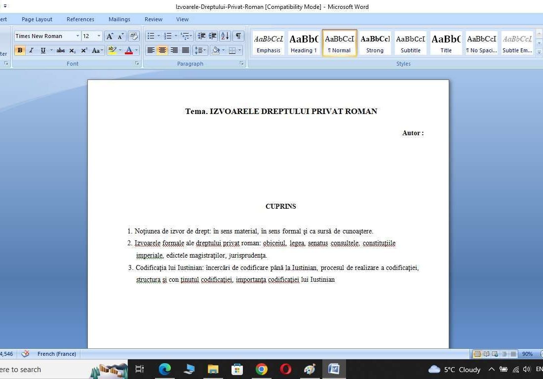 Izvoarele dreptului privat roman