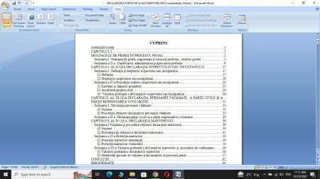 Declaratiile partilor si ale martorilor