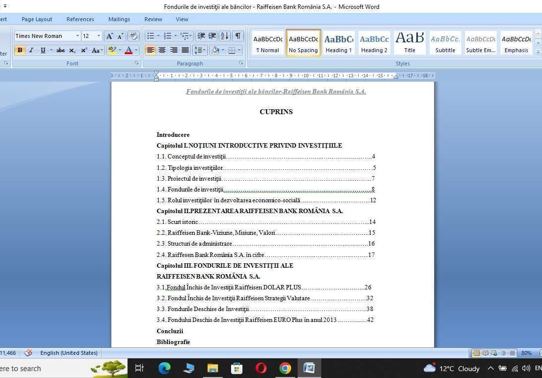 Fondurile de investiţii ale băncii