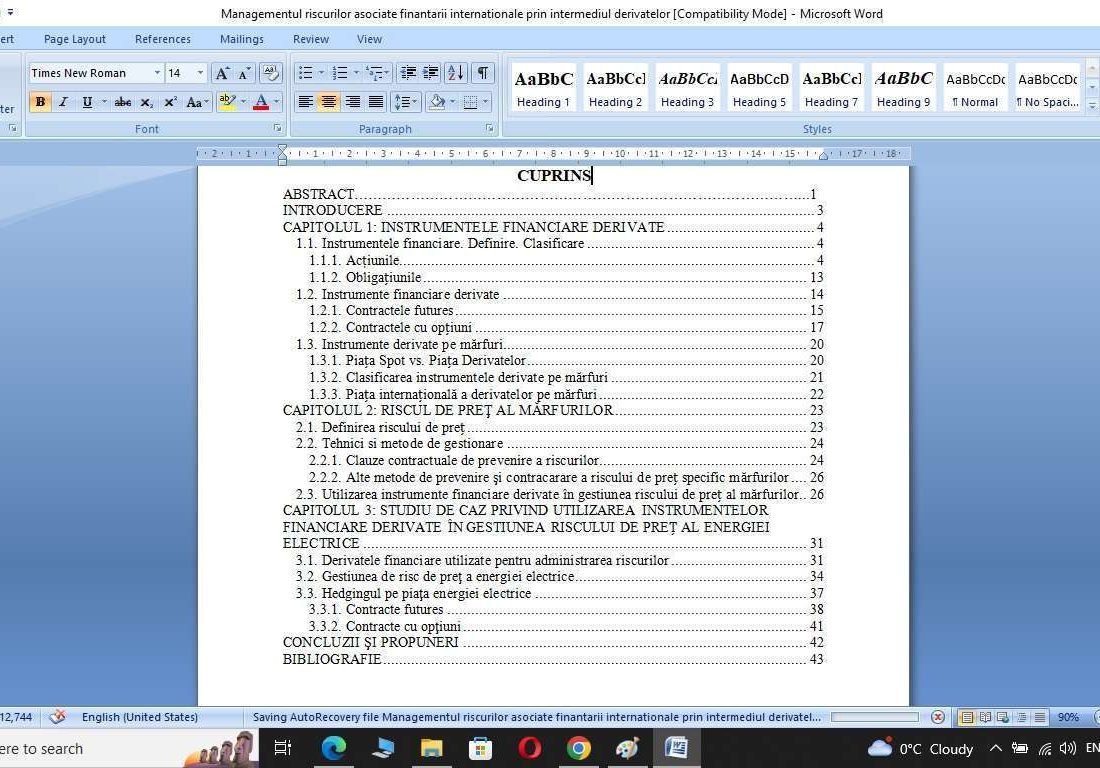 Riscul de preţ al mărfurilor