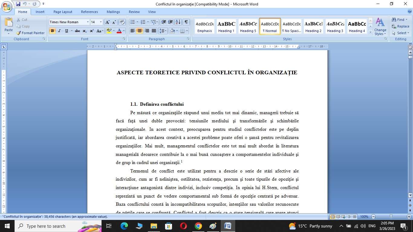Conflictul în organizaţiе