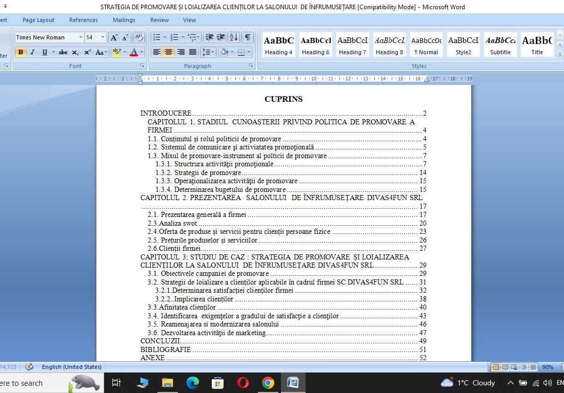 Strategia de promovare și loializarea clienților