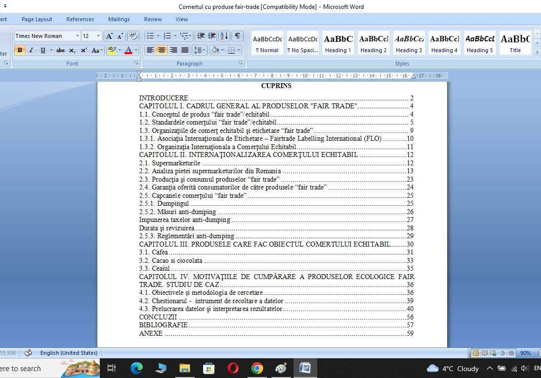 Comertul cu produse fair-trade