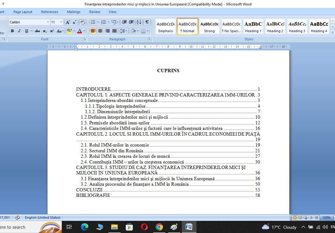 Finanţarea întreprinderilor mici şi mijlocii în Uniunea Europeană