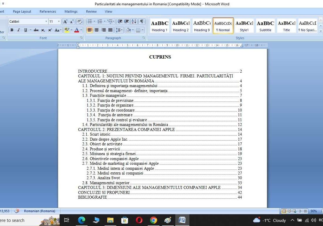 Managementul companiei Apple