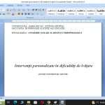 Intervenţii personalizate în dificultăţi de învăţare
