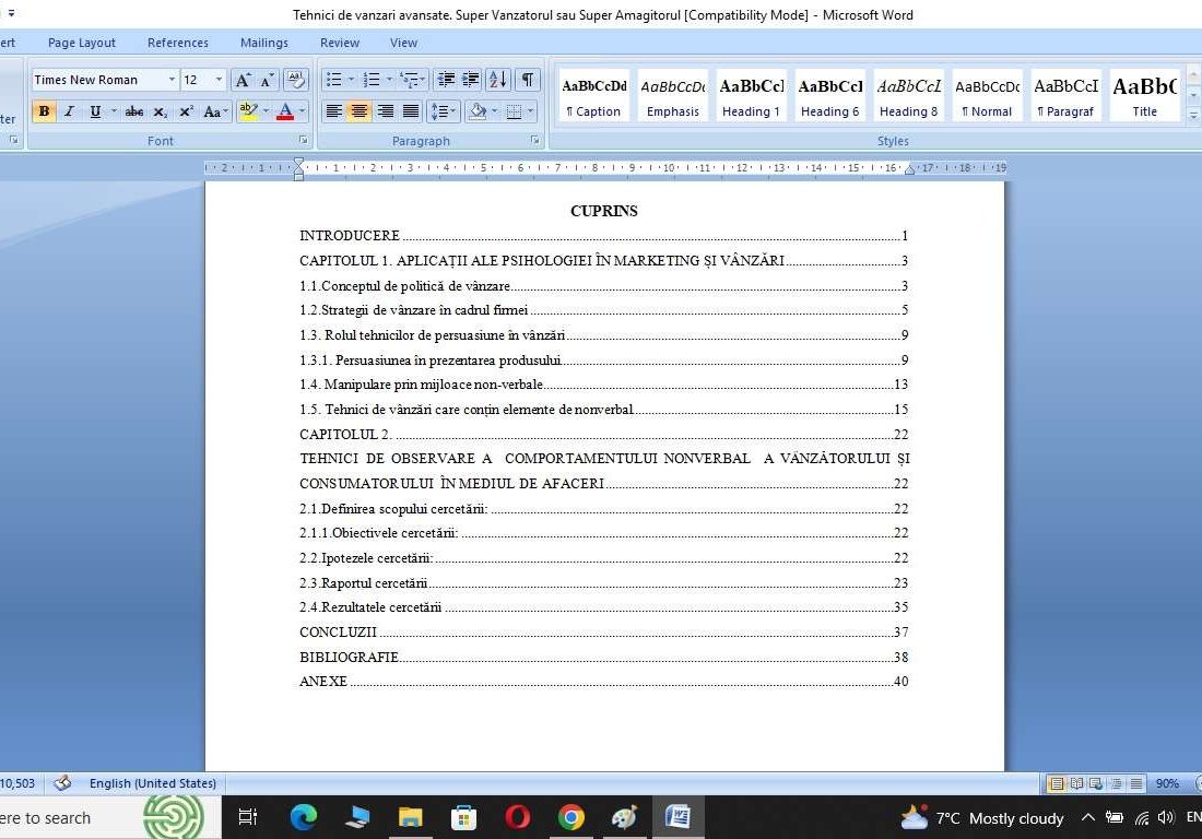 Tehnici de vânzări avansate