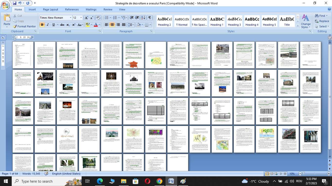 Strategiile de dezvoltare a orasului Paris - imagine 2
